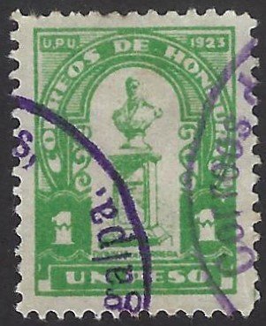 HONDURAS 217 USED SCV $2.75 BIN $1.10 MONUMENT