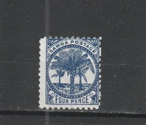 Samoa  Scott#  16f  MH  (1900 Palms)