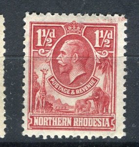 NORTHERN RHODESIA; 1930s early GV pictorial Mint hinged Shade of 1.5d. value