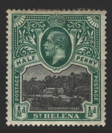 St Helena Sc#61 MH