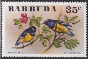 Barbuda 1976 MNH Sc #238 35c Bananaquits