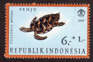 Indonesia B206 - Mint-NH - Hawksbill Turtle ($0.60)