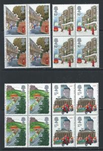 GREAT BRITAIN SC# 1111-14 F-VF MNH 1985 B/4