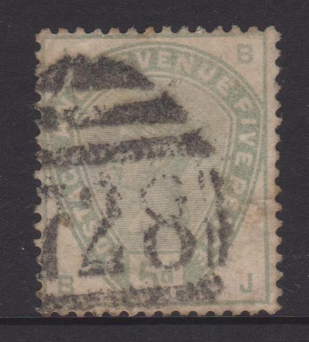 Great Britain 1884 QV 4d Green Sc#104 U