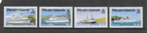 PITCAIRN ISLANDS - #350-3 CRUISE SHIPS  MNH