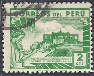 PERU #375, USED , 1938 - PERU071