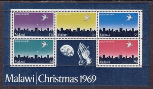 Malawi 126a Christmas Souvenir Sheet MNH VF