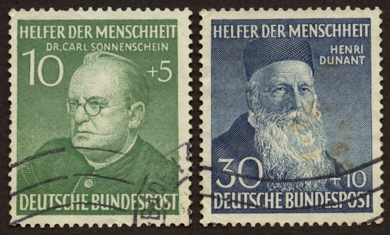 Germany - Sc# B328 & B330, Used.  2017 SCV $74.50.