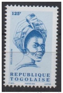 2002 Togo - Mi. 2849 BELLA BELLOW 125F MNH Current Series-