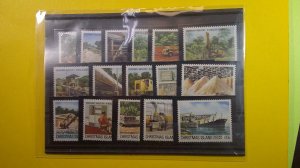 Christmas Island 1980-1981 Definitive Issue Scott# 95-110 Mint VF-XF NH CPL (16)