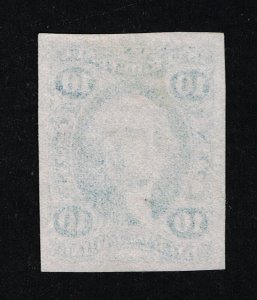 GENUINE SCOTT #R32a VF-XF USED 1862-71 BILL OF LADING REVENUE IMPERF BIG MARGINS