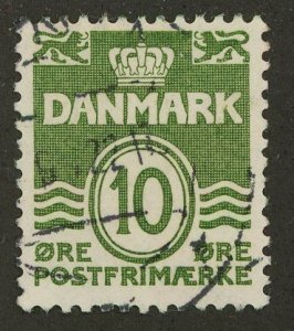 Denmark 227a Numeral of Value 1940