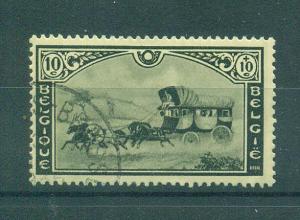 Belgium sc# B166 used cat value $.80