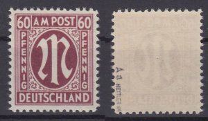 Germany 1945 Sc#3N18 Mi#33 aA mnh signed BPP (AB1251)