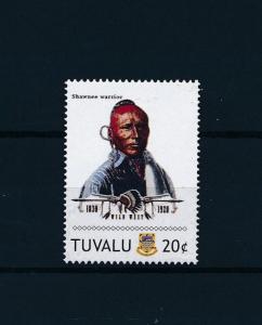 [80905] Tuvalu 2011 Native Americans Indians Shawnee Warrior MNH