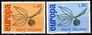 ITALY 1965 EUROPA. Complete set, MNH