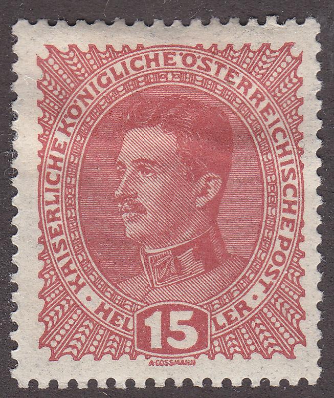 Austria 168 Emperor Karl I 1917