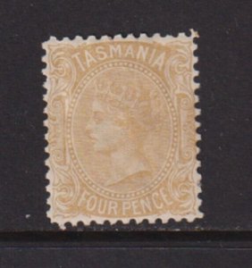 Tasmania -#64 mint, cat. $ 80.00