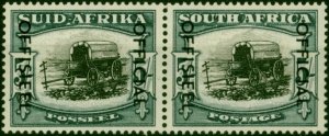 South Africa 1951 5s Black & Blue-Green SG049 V.F MNH