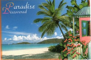 POSTCARD Caribbean - St Thomas Paradise Discovered -  Unaddressed