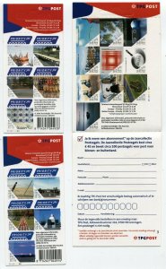 NETHERLANDS #1212-1214 Booklet Pane Postage Stamp Collection 2006 Mint NH