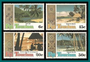 Fiji 1980 Tourism, MNH  #430-433,SG600-SG603