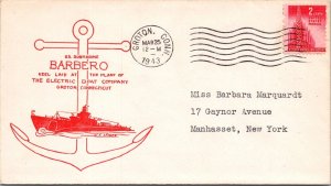 USS Barbero Keel Laid - 3.25.1943 - Groton, Conn - F48557