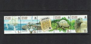 Pitcairn Islands: 2000, Protect the Galapagos Tortoise, MNH set
