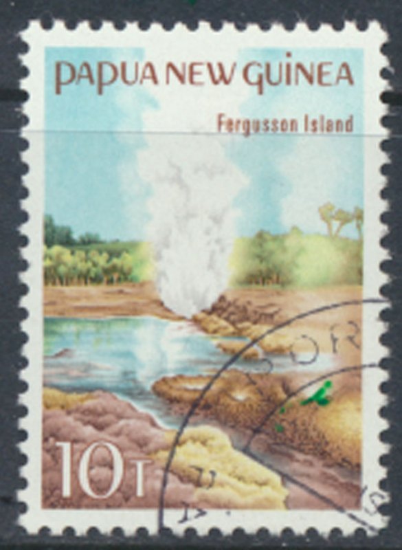 Papua New Guinea  SC# 610 Fergusson Island Used CTO  see details & scan