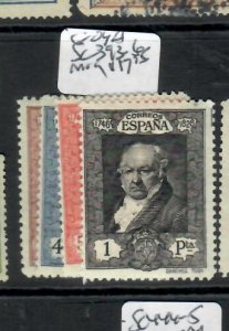 SPAIN       SC 393-6  MNG   P0626H