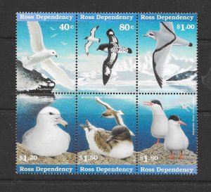 BIRDS - ROSS DEPENDENCY L48A MNH