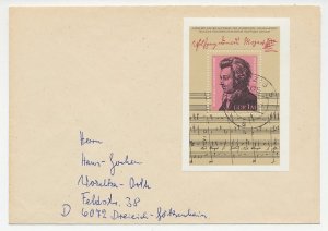 Cover Germany / DDR 1981 Wolfgang Amadeus Mozart - Composer
