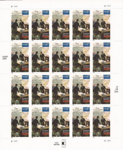 US Stamp - 2003 Louisiana Purchase - 20 Stamp Sheet - Scott #3782