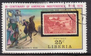 Liberia 707 American Revolution Bicentennial 1975