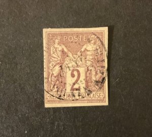 Stamps French Colonies Scott #39 used