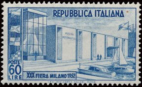 Scott #600 Milan Trade Fair  MNH