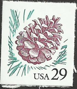 # 2491 MINT NEVER HINGED PINE CONE    