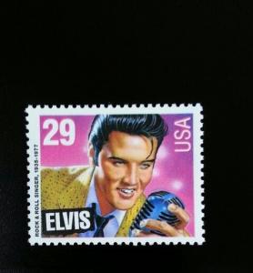 1993 29c Elvis Presley, Rock & Roll Singer Scott 2721 Mint F/VF NH