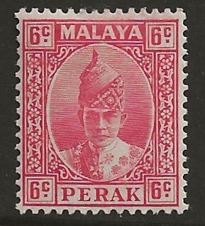 Malaya-Perek 88 1939 6c fine mint hinged