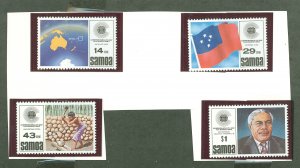 Samoa (Western Samoa) #587-90 Mint (NH) Single (Complete Set)