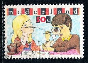 Netherlands #600 Single Used