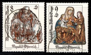 Austria 1999  Scott #1786-7 used