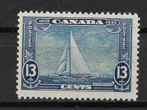 1935 Canada 216 Royal Yacht Britannia MNH