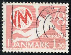 Denmark #611 Handball; Used