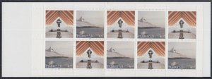 FAROE ISLANDS Sc# 345a.1 MNH FULL BOOKLET of 5 each of #'s 344-5 CHURCH VIEWS