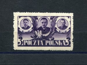 POLAND 1946 BIERUT MORAWSKI & ZYMIERSKI SCOTT 391 PERFECT MNH
