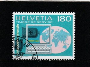 Switzerland  Scott#  9O16  Used  (1995 Post NET System)