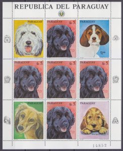 1986 Paraguay 4018KL Dogs 10,00 €