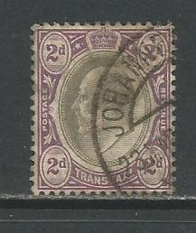 Transvaal   #254  used  (1902)  c.v. $1.20