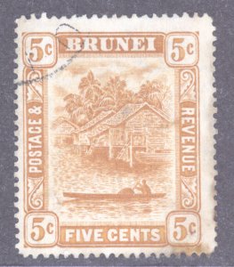 Brunei, Scott #23, Used